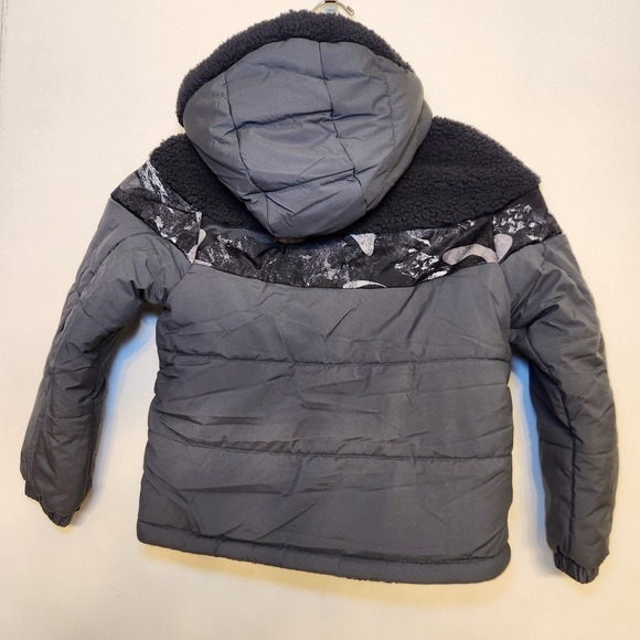 Gerry Kids Reversible Gray‎ Jacket Size 6 - Picture 4 of 6